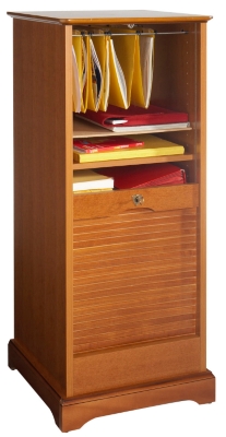 Classeur à rideau de style simple 117,7 cm 
