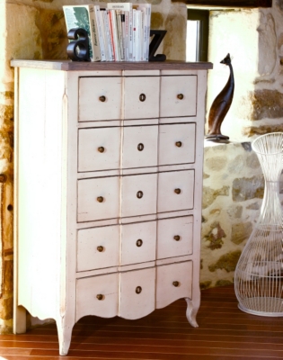 Chiffonnier 5 tiroirs Coralie   
