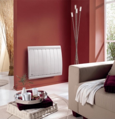 Radiateur fonte active&reg; Calidou Plus NOIROT horizontal blanc.
