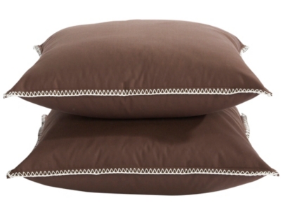 Lot de 2 housses de coussins Cav...