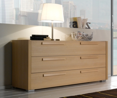 Commode 3 tiroirs Daliane 