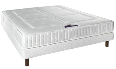 Matelas Toi et Moi ferme DUNLOPILLO  et sommi...