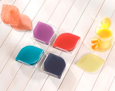 Lot de 6 dessous de verre Calissons NYDE L 