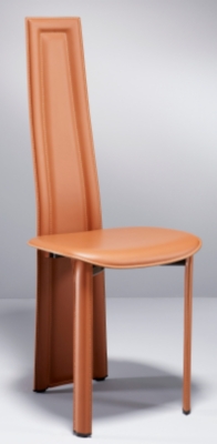 Lot de 2 chaises Ellia dos long cuir