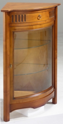 Meuble d'angle bas porte verre Eole   