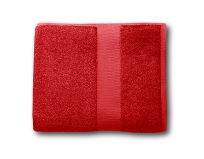 Drap de douche Extrasoft JALLA, 8 nuances du orange au rouge pour 35