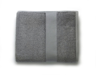 Drap de douche Extrasoft JALLA, 6 nuances du blanc au gris pour 35