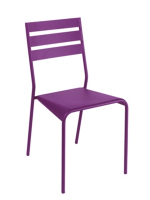 Lot de 2 chaises empilables FERMOB FACTO, col...
