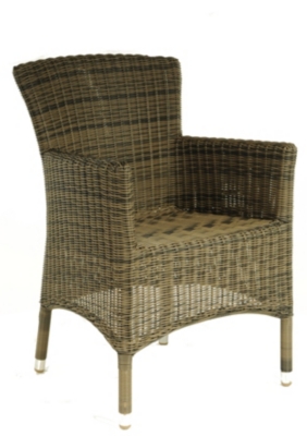 Lot de 2 fauteuils OCEO Lagune, résine tress...