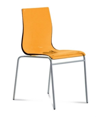 Lot de 2 chaises 4 pieds Gel   