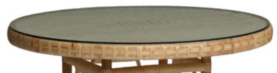Option plateau verre diamètre 80cm Grand  -P...