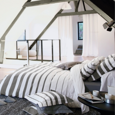 Taie percale Grand Large BLANC D...