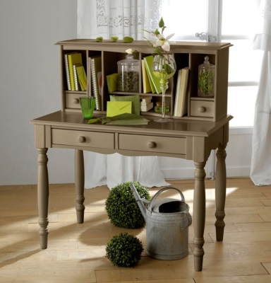 Bonheur du jour + réhausse Hastings taupe