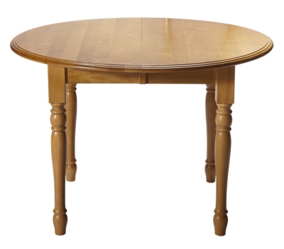 Table  110 cm Hastings, 4 allonges pour 749