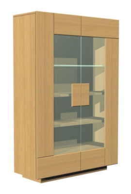 Vitrine 2 portes Ilyane   