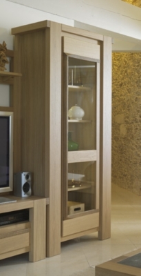 Vitrine 1 porte droite Largo   