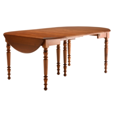 Table ronde &agrave; volets &Oslash; 110 L&eacute;onnie, tilleul