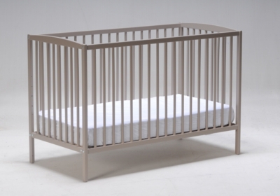 Lit bébé Ludo taupe 