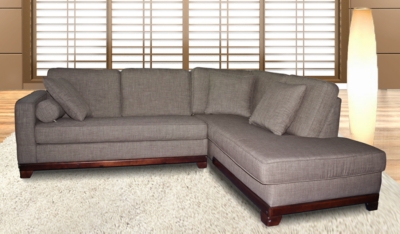 Angle m&eacute;ridienne fixe Magnolia, tissu