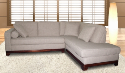Angle méridienne fixe Magnolia, tissu 