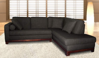Soldes (2) - Angle m&eacute;ridienne fixe Magnolia, tissu