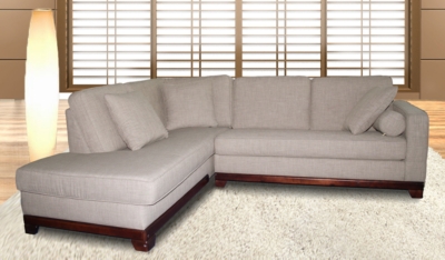 Angle m&eacute;ridienne fixe Magnolia, tissu