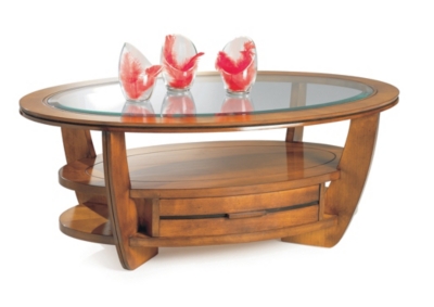 Table basse ovale Majorque