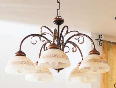Lustre 5 lumières MARGOT   