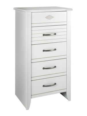 Chiffonnier 5 tiroirs Mathilda b...