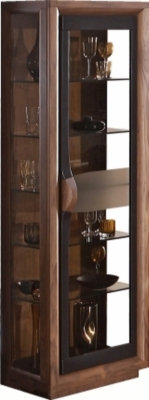 Argentier noyer/laque brune Math...