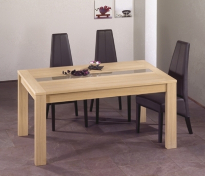 Table rectangulaire dessus bois Miami