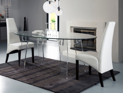 Table repas ovale Mikado