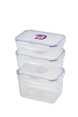 Set de 3 boîtes rectangulaires Lock&Lock...