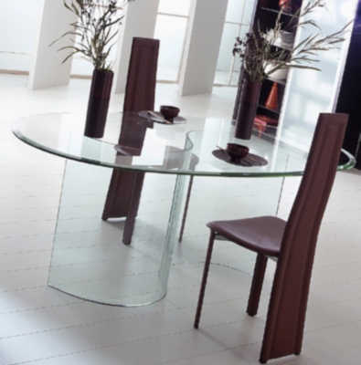 Soldes (2) - Table verre Opale