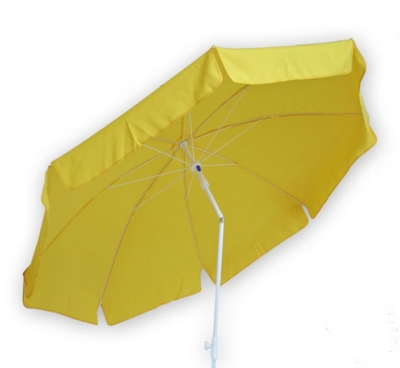 Parasol Alu. Baleines fibre de verre col  ori...