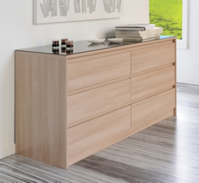 Commode 6 tiroirs Perrine   