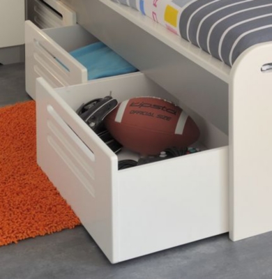Lot de 3 tiroirs pour lit Pieter 