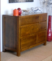 Commode 6 tiroirs Pietra 