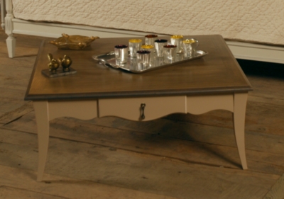 Table basse carrée Romance   