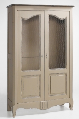 Vitrine 2 portes grillagées Rom...