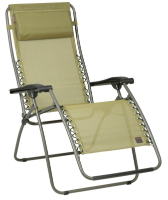 Fauteuil relax LAFUMA RSXA lacets  coloris Mo...