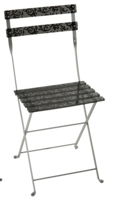 Lot de 2 chaises pliantes Sara 