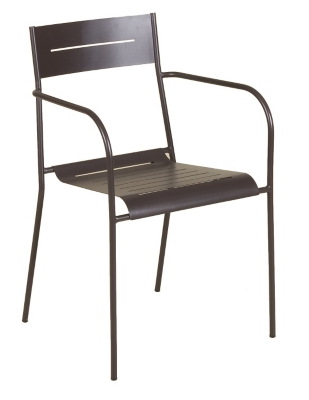 Lot de 2 fauteuils empilables Sifter acier pour 335€