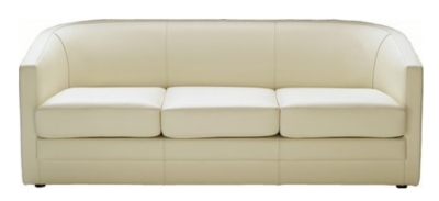Canapé fixe 3 places 3 coussins Sirius   
