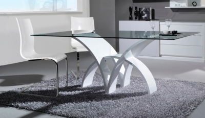 Table rectangulaire Snow   