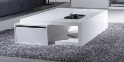Table basse carrée Snow   