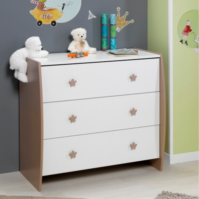 Commode bébé 3 tiroirs Sacha  ...