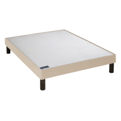 Sommier Confort Ferme Lin beige BULTEX,14 cm