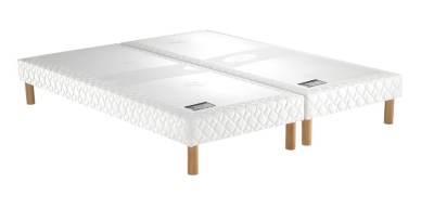 Sommier confort m&eacute;dium morphologique MERINOS, 16 cm