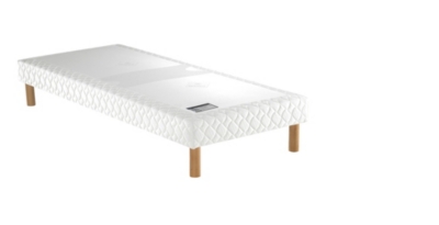 Sommier confort m&eacute;dium morphologique MERINOS, 16 cm